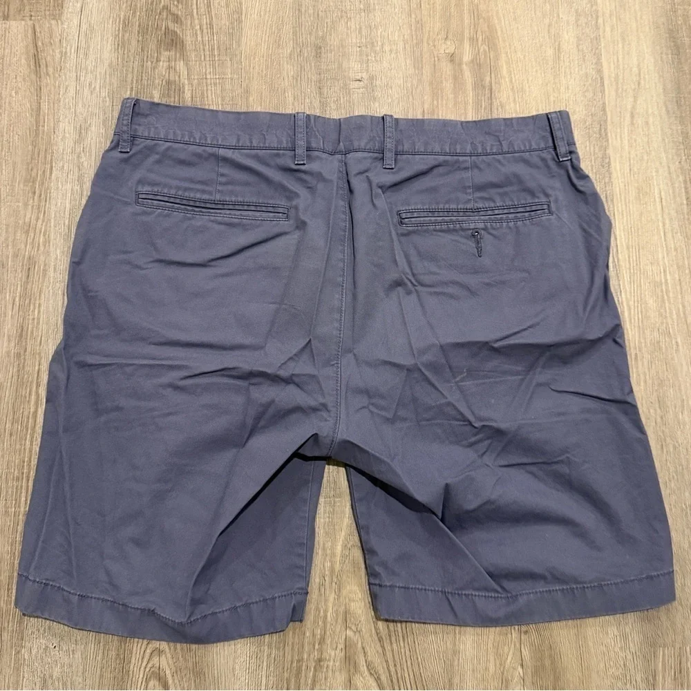 J. Crew Men's Dark Periwinkle Blue Flat Front Shorts